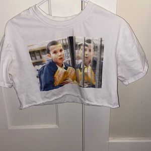 Stranger Things Cropped Tee